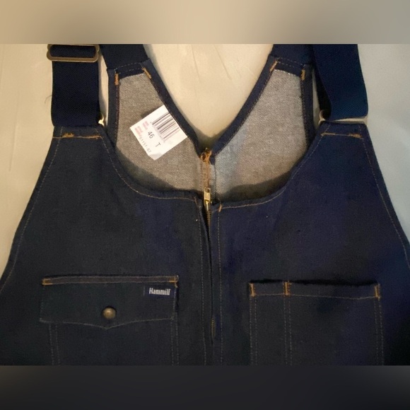 OVERALLS HAMMIL BRAND DENIM NWOT SIZE 46T - Picture 11 of 15
